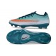 Buty Nike Air Zoom Mercurial Vapor XVII Elite FG Zielony Pomarańczowy