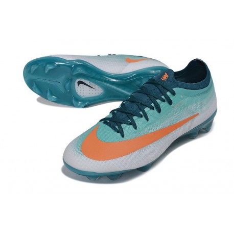 Buty Nike Air Zoom Mercurial Vapor XVII Elite FG Zielony Pomarańczowy