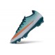 Buty Nike Air Zoom Mercurial Vapor XVII Elite FG Zielony Pomarańczowy