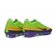 Buty Nike Air Zoom Mercurial Vapor XVII Elite FG Zielony Zawistny Fioletowy