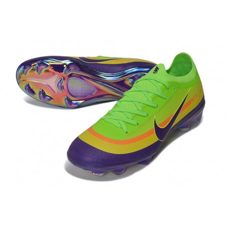 Buty Nike Air Zoom Mercurial Vapor XVII Elite FG Zielony Zawistny Fioletowy