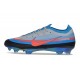 Buty Nike Air Zoom Mercurial Vapor XVII Elite FG Niebieski Szary Czerwony