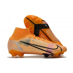 Nike Korki Mercurial Superfly VIII Elite FG Pomarańczowy Czarny