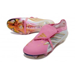 Korki Pilkarskie adidas Predator Elite FT FG Różowy Biały Srebro