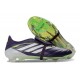 Korki Pilkarskie adidas Predator Elite FT FG Czarny Biały Zielony