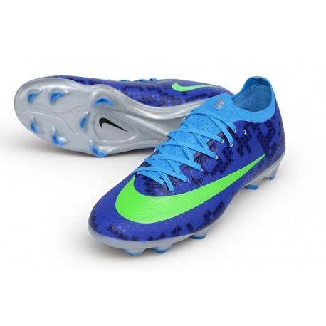Nike Korki Piłkarskie Mercurial Vapor 17 Elite FG Niebieski Zielony