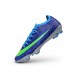 Nike Korki Piłkarskie Mercurial Vapor 17 Elite FG Niebieski Zielony