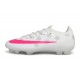 Nike Korki Piłkarskie Mercurial Vapor 17 Elite FG Biały Różowy