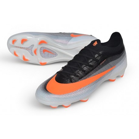 Nike Korki Piłkarskie Mercurial Vapor 17 Elite FG Czarny Pomarańczowy