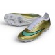 Nike Korki Piłkarskie Mercurial Vapor 17 Elite FG Złoty Zielony