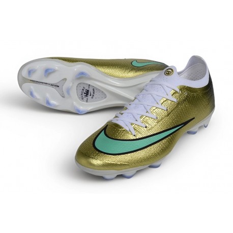 Nike Korki Piłkarskie Mercurial Vapor 17 Elite FG Złoty Zielony