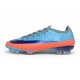 Nike Korki Piłkarskie Mercurial Vapor 17 Elite FG Niebieski Pomarańczowy