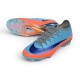 Nike Korki Piłkarskie Mercurial Vapor 17 Elite FG Niebieski Pomarańczowy