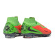 Wysokie buty piłkarskie Nike Phantom 6 Elite FG Czerwony Fluorescencyjny Zielony