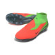 Wysokie buty piłkarskie Nike Phantom 6 Elite FG Czerwony Fluorescencyjny Zielony