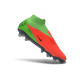Wysokie buty piłkarskie Nike Phantom 6 Elite FG Czerwony Fluorescencyjny Zielony