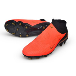 Korki Pilkarskie Nike Phantom 6 High Elite FG Czerwony Czarny