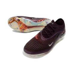 Korki Piłkarskie Nike Phantom 6 Elite Low FG Bordowy Beżowy Czerwony