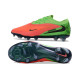 Korki Piłkarskie Nike Phantom 6 Elite Low FG Czerwony Fluorescencyjny Zielony