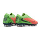 Korki Piłkarskie Nike Phantom 6 Elite Low FG Czerwony Fluorescencyjny Zielony