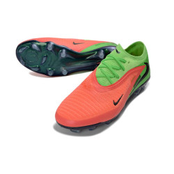 Korki Piłkarskie Nike Phantom 6 Elite Low FG Czerwony Fluorescencyjny Zielony