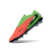 Korki Piłkarskie Nike Phantom 6 Elite Low FG Czerwony Fluorescencyjny Zielony