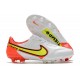 Nike Tiempo Legend IX Elite FG Biały Volt Czerwony