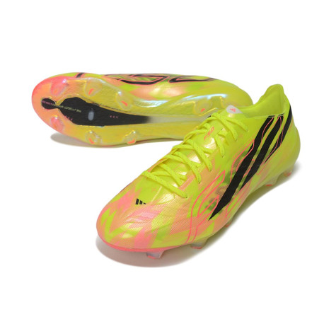 Buty Piłkarskie Adidas F50 Hyperfast Evo FG Żółty Czarny