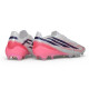 Buty Piłkarskie Adidas F50 Hyperfast Evo FG Biały Czarny Różowy 
