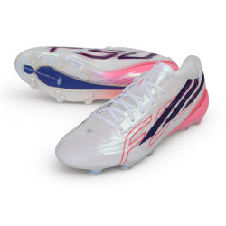 Buty Piłkarskie Adidas F50 Hyperfast Evo FG Biały Czarny Różowy 