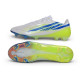 Buty Piłkarskie Adidas F50 Hyperfast Evo FG Biały Niebieski