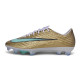 Buty Pilkarskie Nike Mercurial Superfly 11 Elite FG Mbappé Złoto Zielony