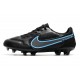 Nike Tiempo Legend IX Elite FG Czarny Niebieski