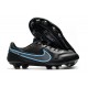 Nike Tiempo Legend IX Elite FG Czarny Niebieski