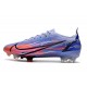 Nike Korki Mercurial Vapor XIV Elite FG Mbappe Fioletowy Srebrny metalik