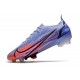 Nike Korki Mercurial Vapor XIV Elite FG Mbappe Fioletowy Srebrny metalik