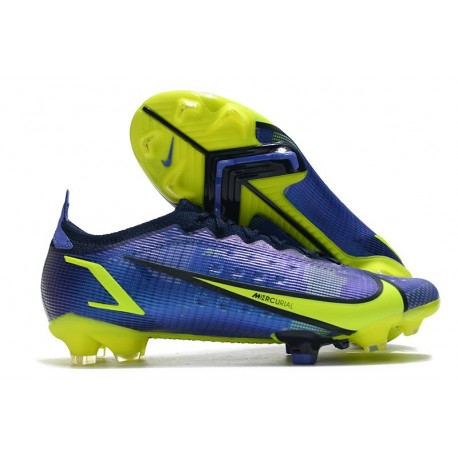 Nike Korki Mercurial Vapor XIV Elite FG Recharge - Szafir Volt Niebieskie