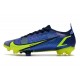 Nike Korki Mercurial Vapor XIV Elite FG Recharge - Szafir Volt Niebieskie