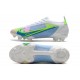 Nike Korki Mercurial Vapor XIV Elite FG Biały Zielony Niebieski