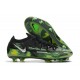 Nike Phantom GT2 Elite FG Buty Czarny Srebro Zielony