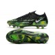 Nike Phantom GT2 Elite FG Buty Czarny Srebro Zielony