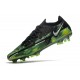 Nike Phantom GT2 Elite FG Buty Czarny Srebro Zielony