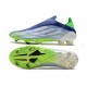 Buty Piłkarskie adidas X Speedflow+ FG Biały Zielony Niebieski