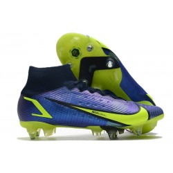 Nike Mercurial Superfly 8 Elite SG-PRO AC Recharge - Szafir Volt Niebieskie