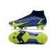 Nike Mercurial Superfly 8 Elite SG Recharge - Szafir Volt Niebieskie