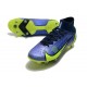 Nike Mercurial Superfly 8 Elite SG Recharge - Szafir Volt Niebieskie