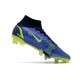 Nike Mercurial Superfly 8 Elite SG Recharge - Szafir Volt Niebieskie