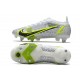 Buty Nike Mercurial Vapor XIV Elite SG Biały Zielony Srebro Zawistny