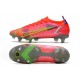 Buty Nike Mercurial Vapor XIV Elite SG Czerwony Srebro Zielony