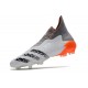 Buty piłkarskie adidas Predator Freak+ FG Biały Srebro Czerwony